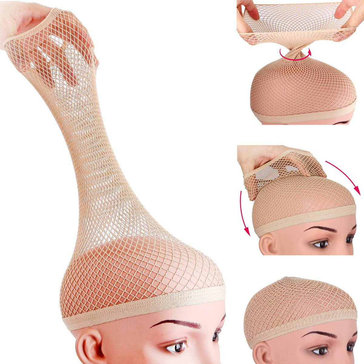 Mesh wig shop liner