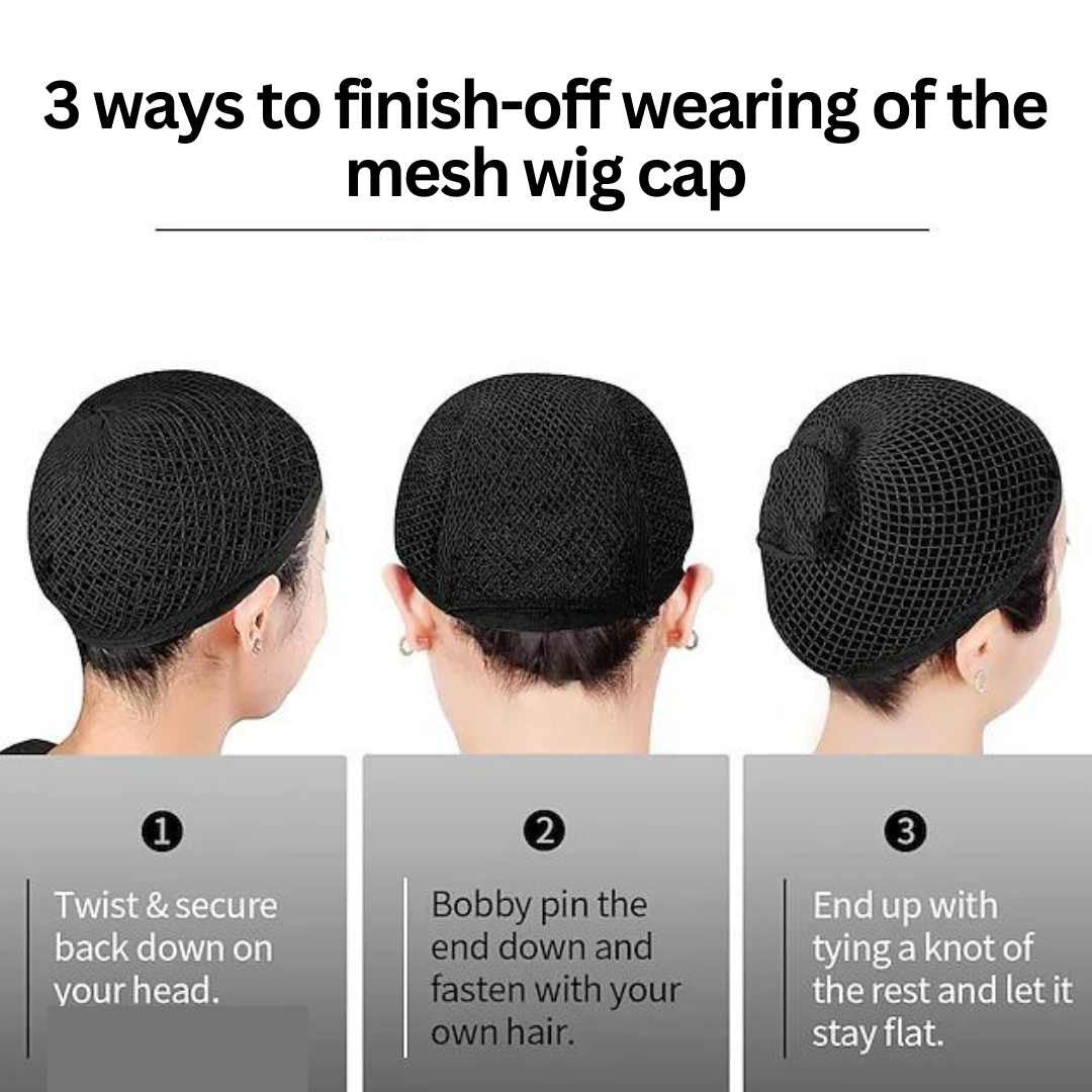 Wig Cap for Long Hair Mesh Wig Caps EM Wigs